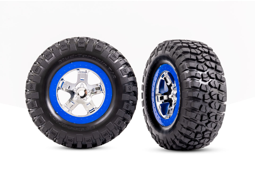 Rear Tires & wheels, assembled, glued Traxxas 5867A
