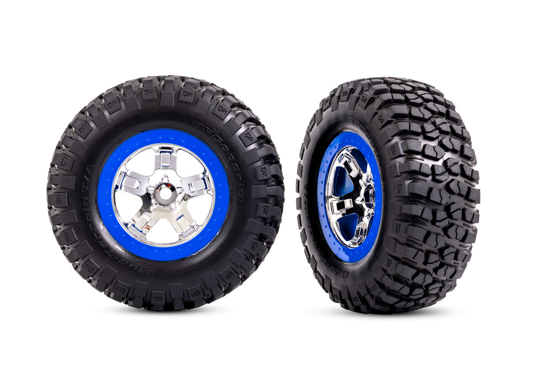 Front Tires & wheels, assembled, glued Traxxas 5869A