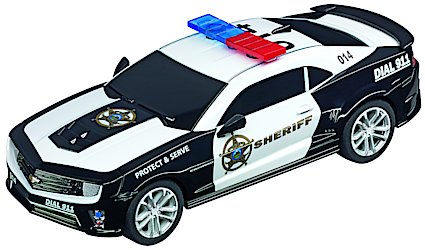 CAR 64031 Carrera GO 64031 Chevrolet Camaro ZL1 Sherrif Slot Car Racing Vehicle