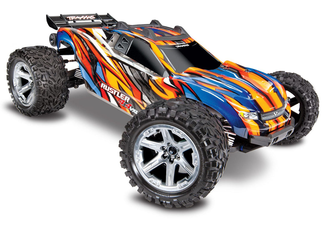 Rustler 4X4 VXL: 1/10 Scale 4X4 Stadium Truck Traxxas 67076-4