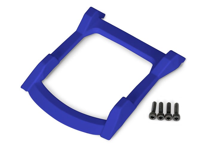 TRA 6728X Skid plate, roof (body) (blue)/