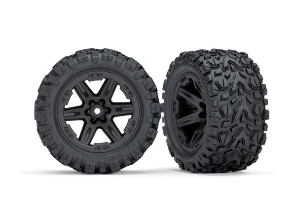 TRA 6773 tires & wheels, assembled