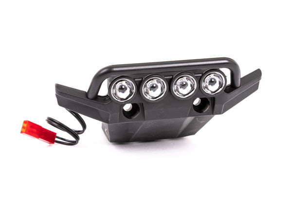 Bumper, front (assembled, LED lights installed) Traxxas TRA6791