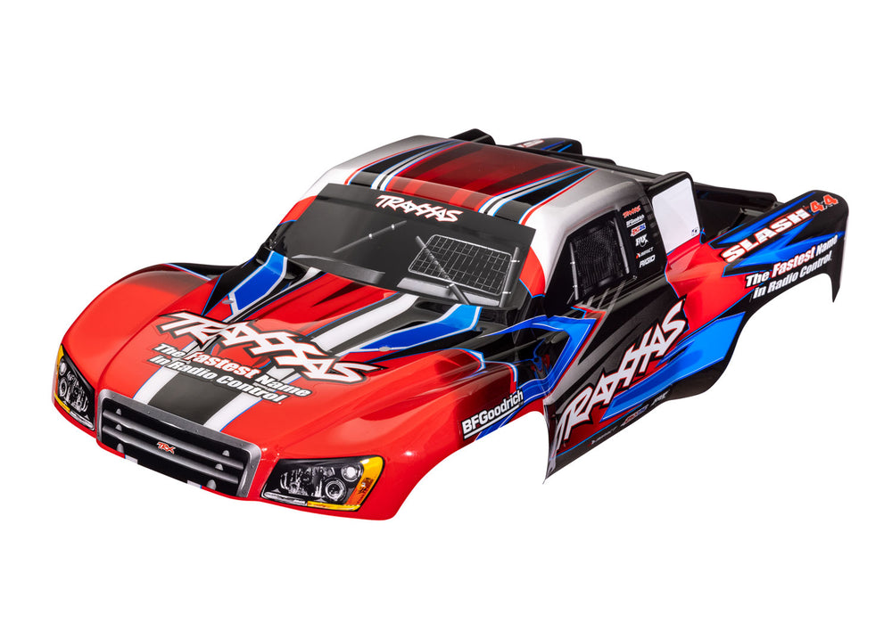 Body, Slash® 4X4 (also fits Slash® VXL & Slash® 2WD), (painted, decals applied) TRA 6928
