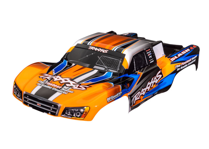 Body, Slash® 4X4 (also fits Slash® VXL & Slash® 2WD), (painted, decals applied) TRA 6928