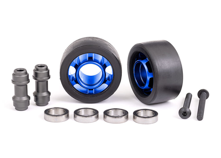 Wheels, wheelie bar, 6061-T6 aluminum TRA 7775 Traxxas