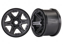 TRA 8671 TRAXXAS 8671 WHEELS, 3.8" (BLACK) (2) (17MM