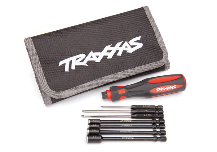 SPEED BIT ESSENTIALS SET, HEX & NUT DRIVER, 7PC Traxxas TRA 8712