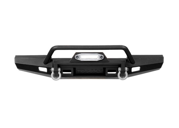 Bumper, front, winch, narrow fits TRX-4® Land Rover® Defender® and Tactical Unit TRA 8865 Traxxas