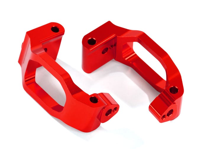 TRA 8932R Caster blocks L&R RED MAXX