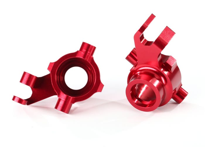 TRA 8937R STEERING BLOCK L&R RED MAXX