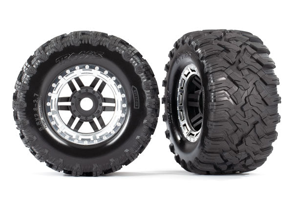 TRA 8972X TRAXXAS 8972X T&W/CHROME AT TIRE TSM RATED