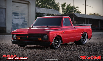 Drag Slash: Fully assembled, Ready-To-Race®, with 1967 Chevrolet C10 licensed body Traxxas 94076-4