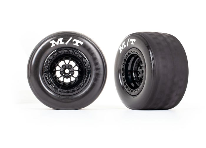 Tires & wheels, assembled, glued (rear) (2) Traxxas TRA9475, TRA9475X TRA9475R, TRA9475A