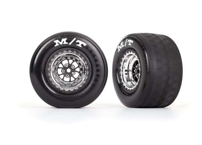 Tires & wheels, assembled, glued (rear) (2) Traxxas TRA9475, TRA9475X TRA9475R, TRA9475A
