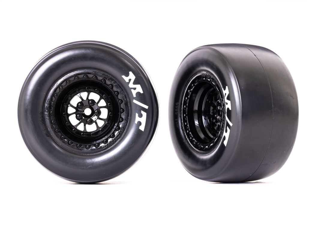 Tires & wheels, assembled rear, glued TRA9476 Traxxas