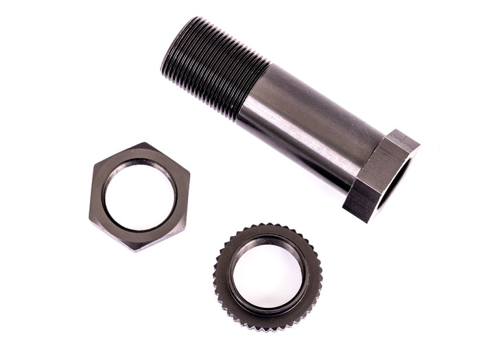 SERVO SAVER POST/ ADJUSTER NUT/ LOCKNUT (ANODIZED) TRA9545 Traxxas