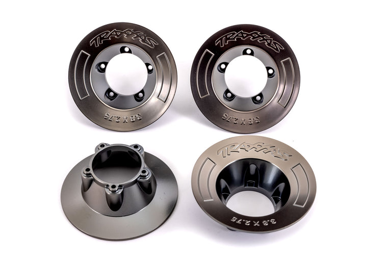 Wheel covers, (4) (fits #9572 wheels) TRA 9568 Traxxas