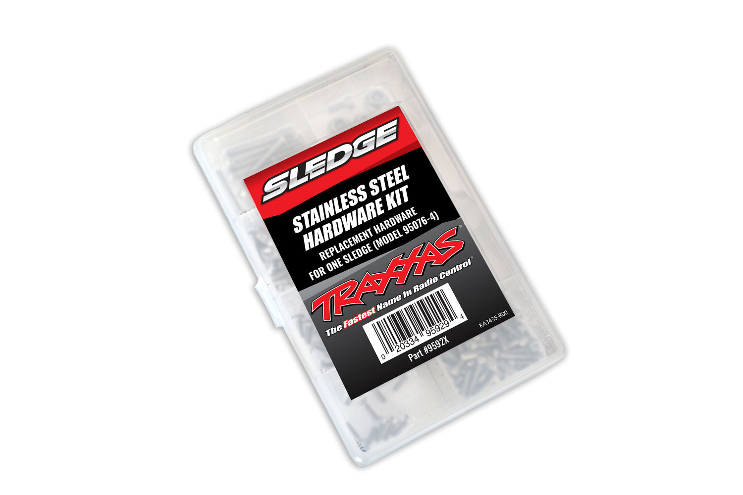 HARDWARE KIT, STAINLESS STEEL, SLEDGE™ HARDWARE TRA9592X Traxxas