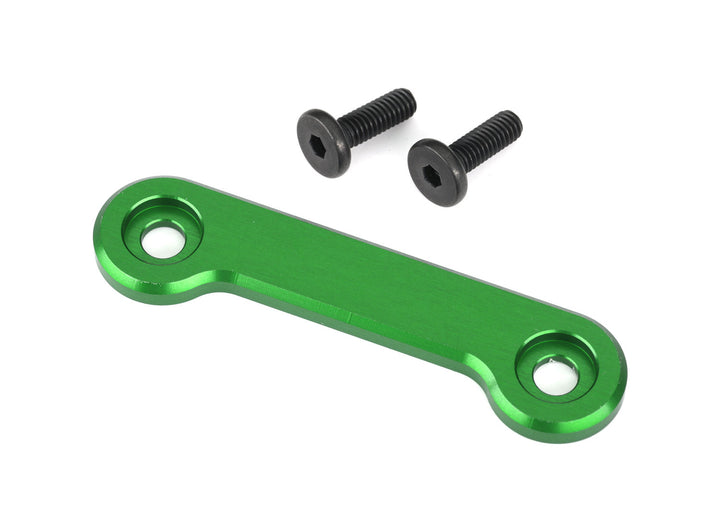 Wing washer, 6061-T6 aluminum (1)/ 4x12mm FCS (2 )TRA 9617 Traxxas