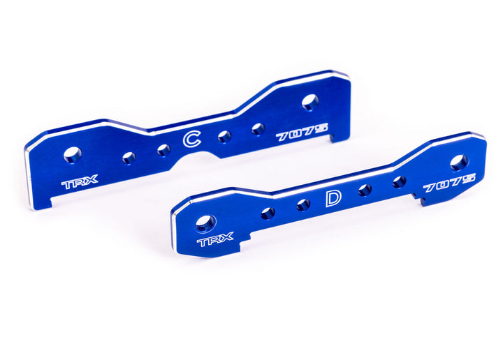 Tie bars, rear, 7075-T6 aluminum (fits Sledge®) TRA 9630 Traxxas