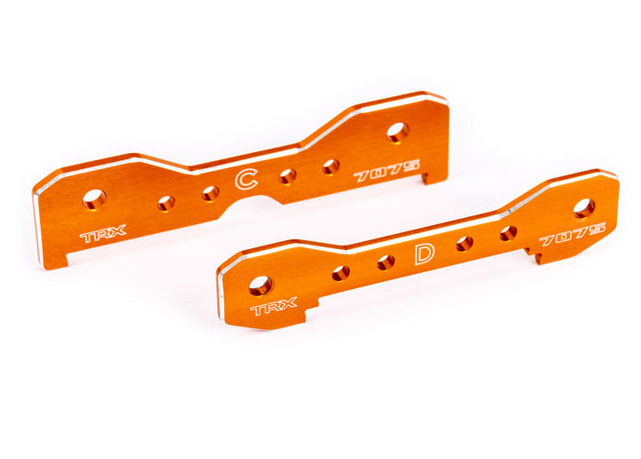 Tie bars, rear, 7075-T6 aluminum (fits Sledge®) TRA 9630 Traxxas