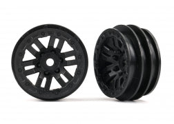 Wheels, 1.0" (2) TRA9768, TRA9768-BLKCR, TRA9768-SATIN Traxxas