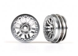 Wheels, 1.0" (2) TRA9768, TRA9768-BLKCR, TRA9768-SATIN Traxxas