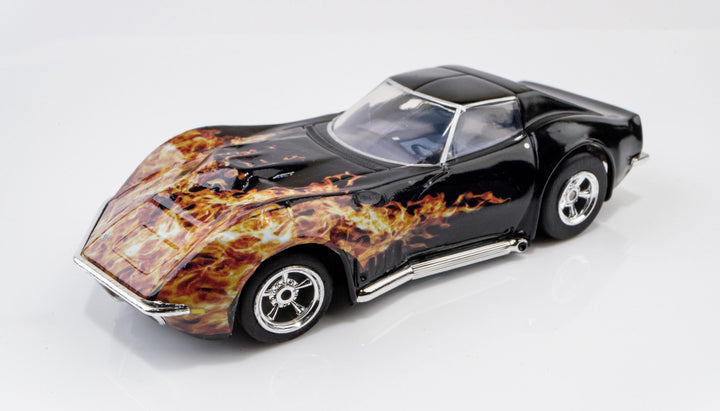 AFX22051 1968 Corvette L88 Black/Flame AFX 22051