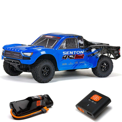 1/10 SENTON 4X2 BOOST MEGA 550 Brushed Short Course Truck RTR with Battery & Charger Arrma ARA4103SV4T