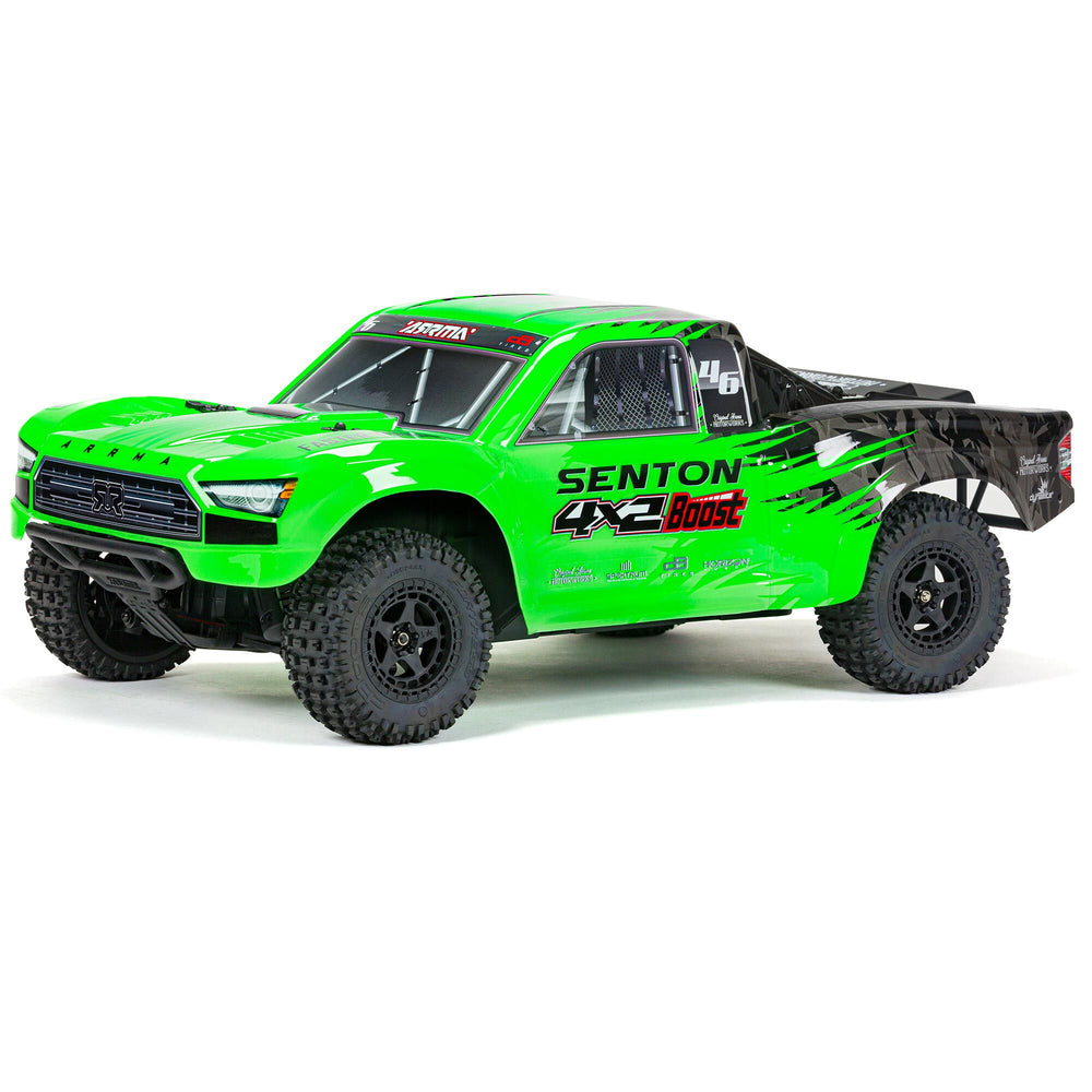 1/10 SENTON 4X2 BOOST MEGA 550 Brushed Short Course Truck RTR Arrma ARA4103V4T (needs battery & charger)
