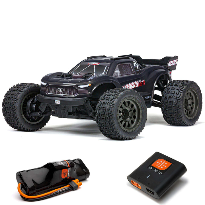 1/10 VORTEKS 4X2 BOOST MEGA 550 Brushed Stadium Truck RTR with Battery & Charger Arrma ARA4105SV4T