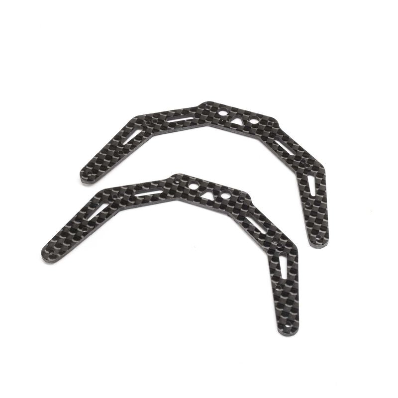 Chassis Side Plates, Carbon Fiber (2): AX24 Axial AXI301001