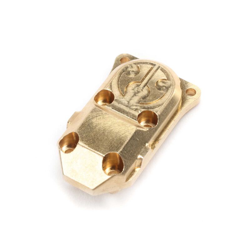Differential Cover, Brass: SCX24, AX24 Axial AXI302001