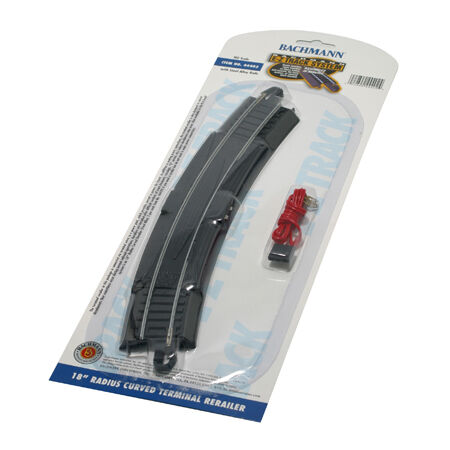 HO Steel EZ 18" Radius Terminal Bachmann BAC44402