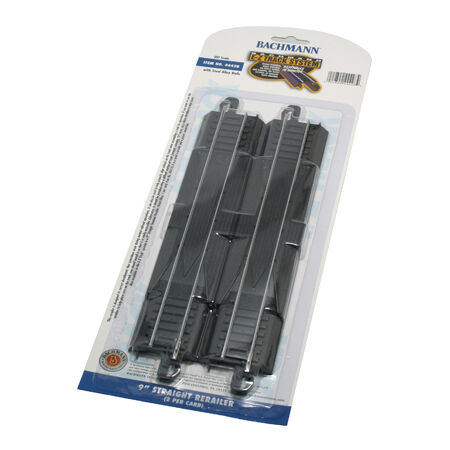 Straight Rerailer Steel EZ (2) Bachmann BAC44428
