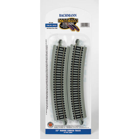 HO NS EZ 22" Radius Curve (4) Bachmann BAC44503