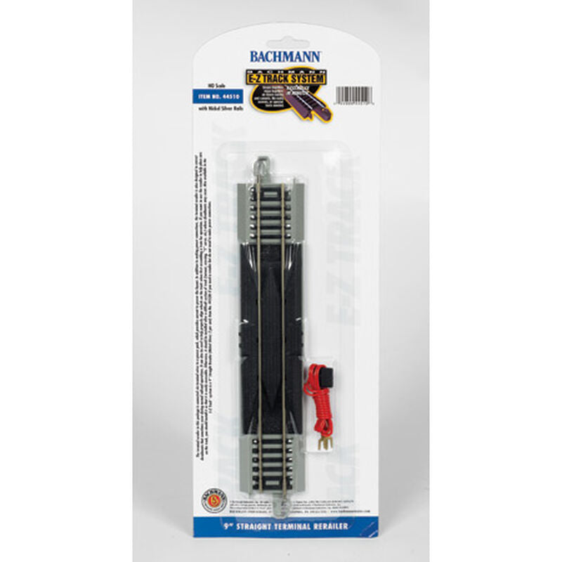 HO NS EZ 9" Straight Terminal Rerailer Bachmann BAC44510