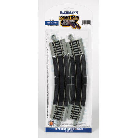 HO NS EZ 18" Radius Curve Rerailer (2) Bachmann BAC44529