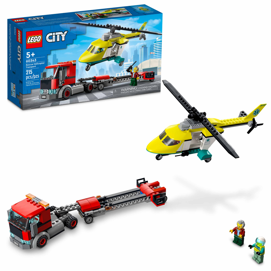 60343 Rescue Helicopter Transport LEGO LEG60343