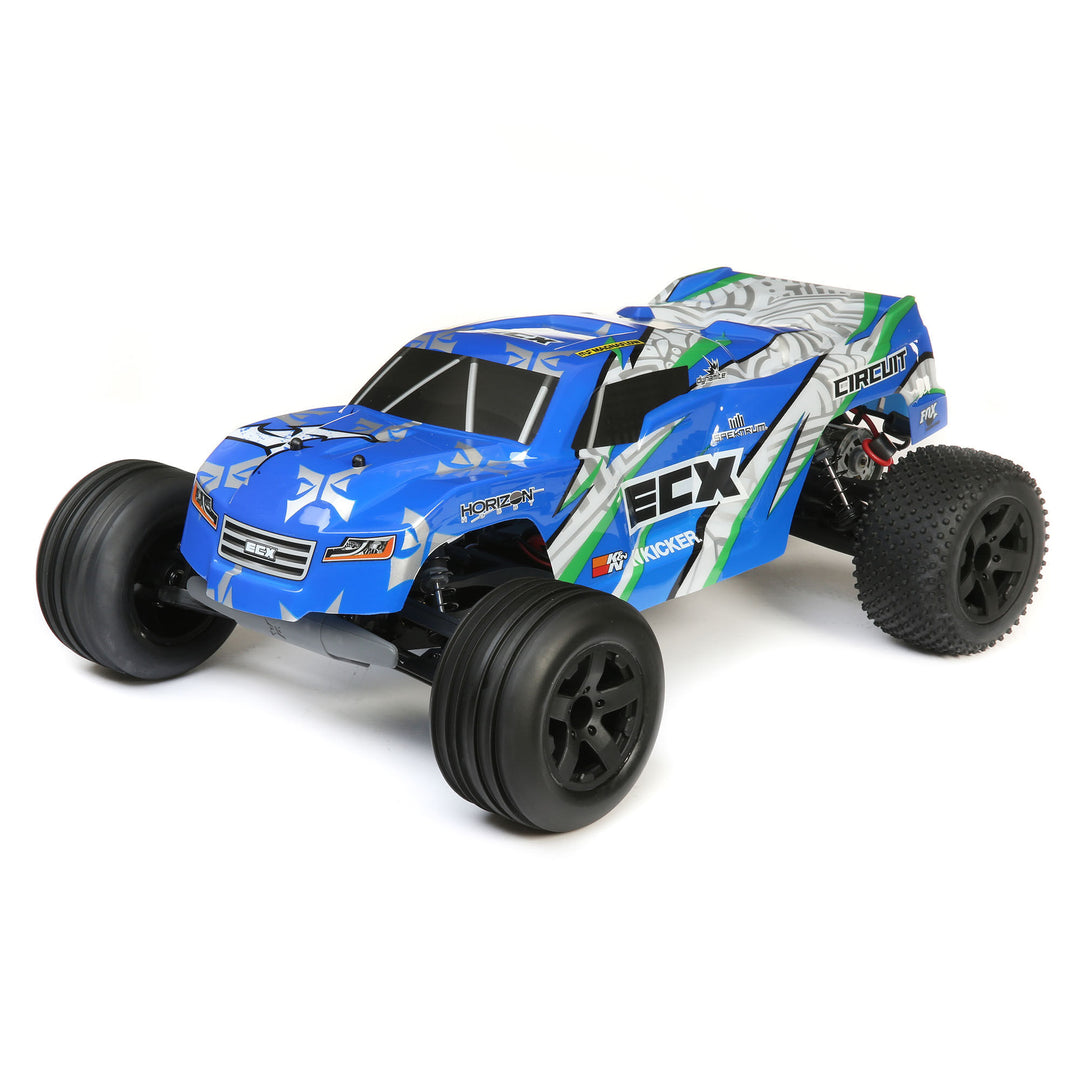 ECX 03430T ECX 1/10 Circuit 2WD Stadium Truck Brushed RTR
