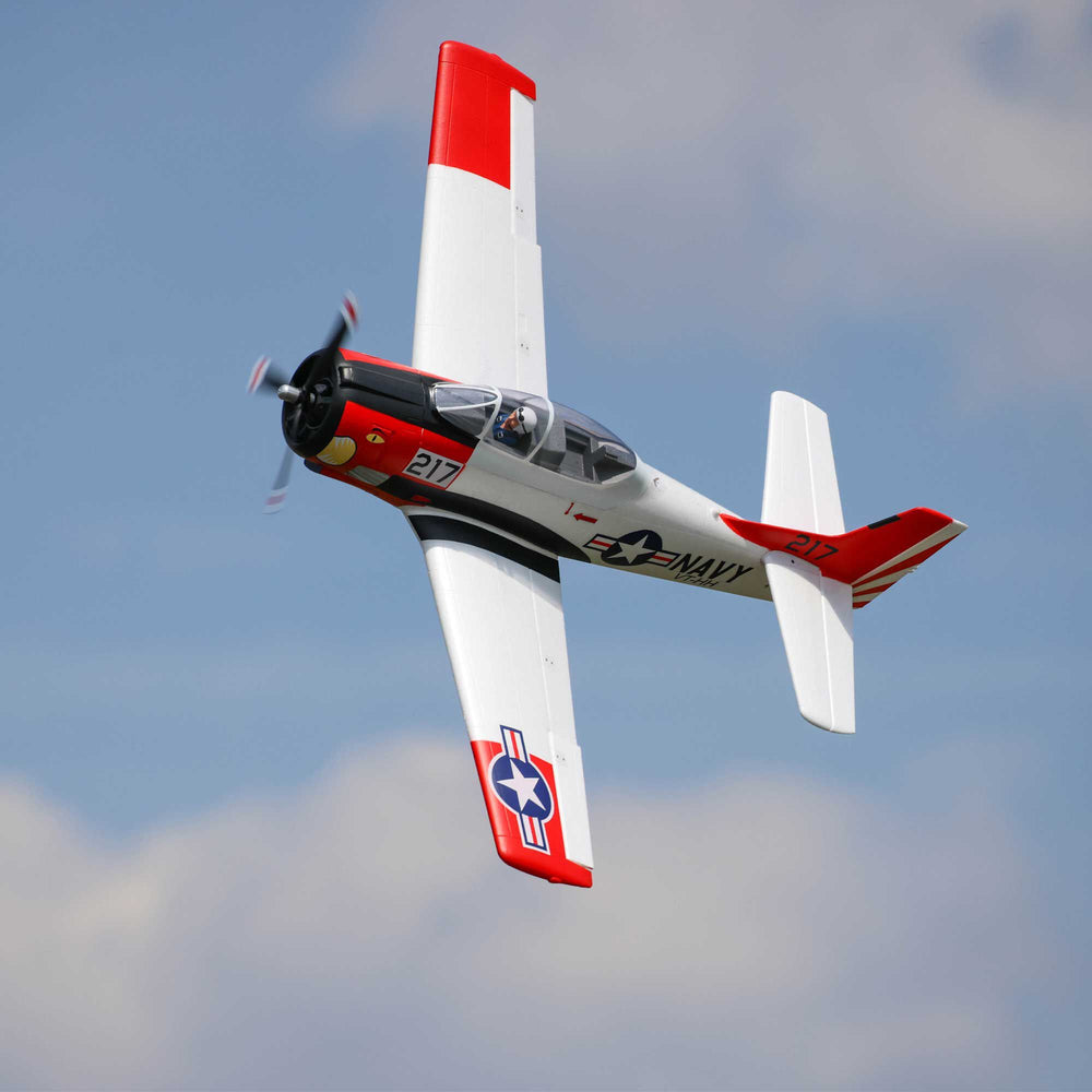 T-28 Trojan 1.2m BNF Basic with Smart E-flite EFL18350