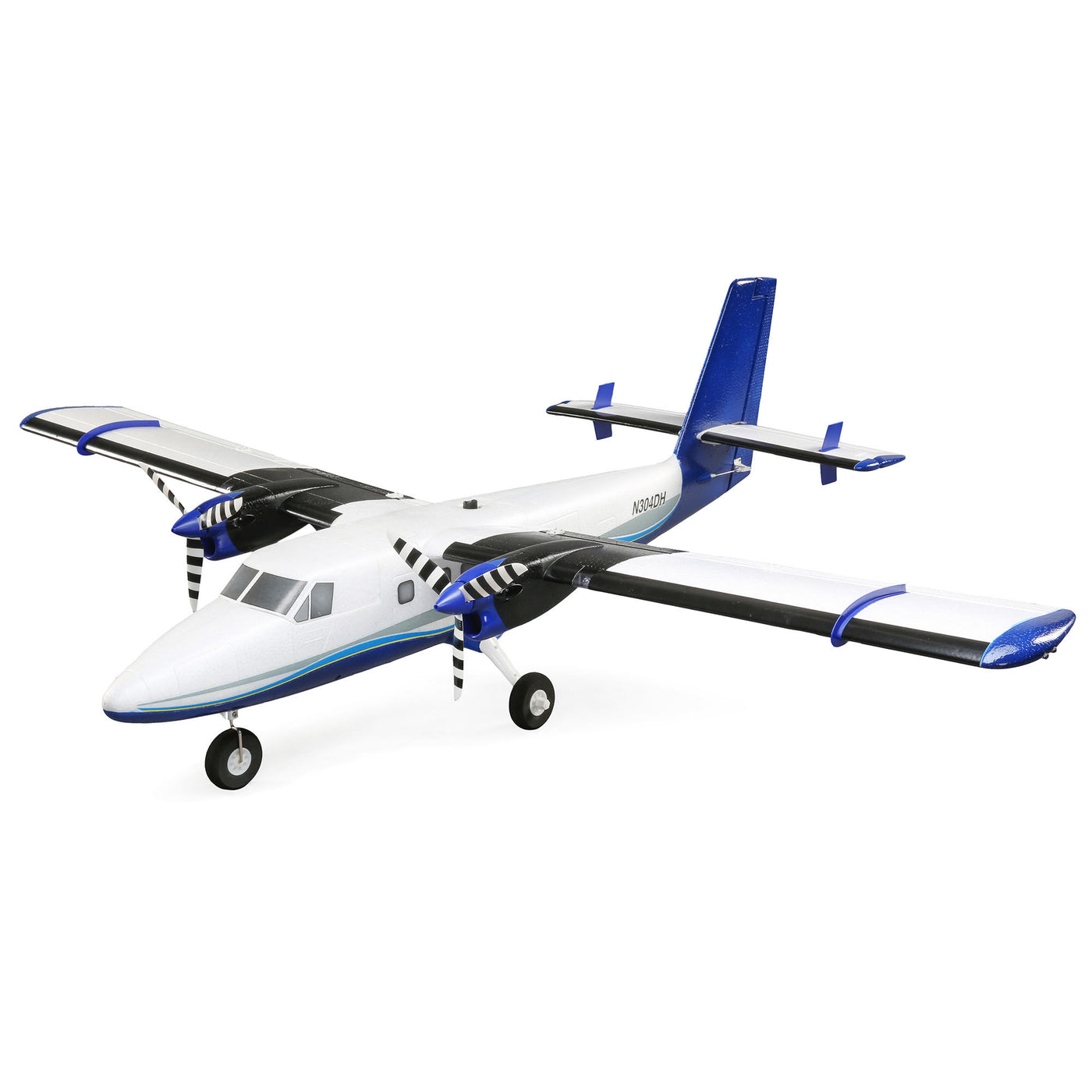 Twin Otter 1.2m BNF Basic with AS3X and SAFE, includes Floats Eflight 300500