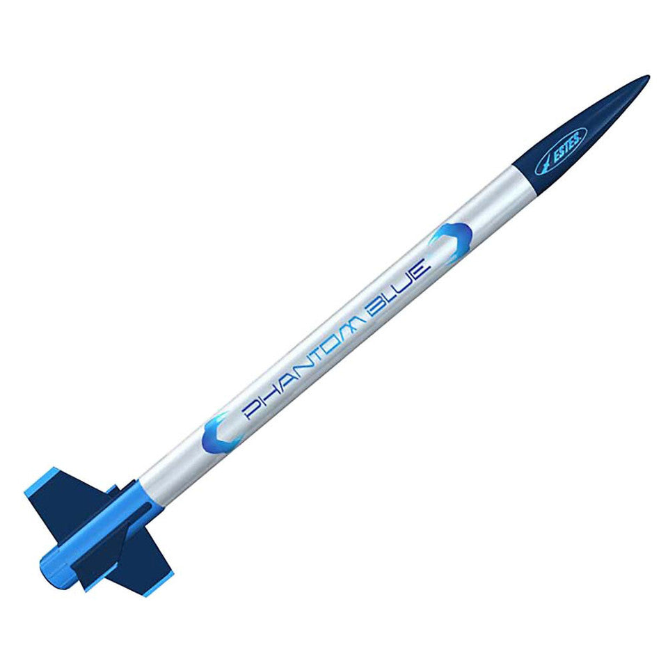 EST2483 2483 PHANTOM BLUE ROCKET ARF Estes
