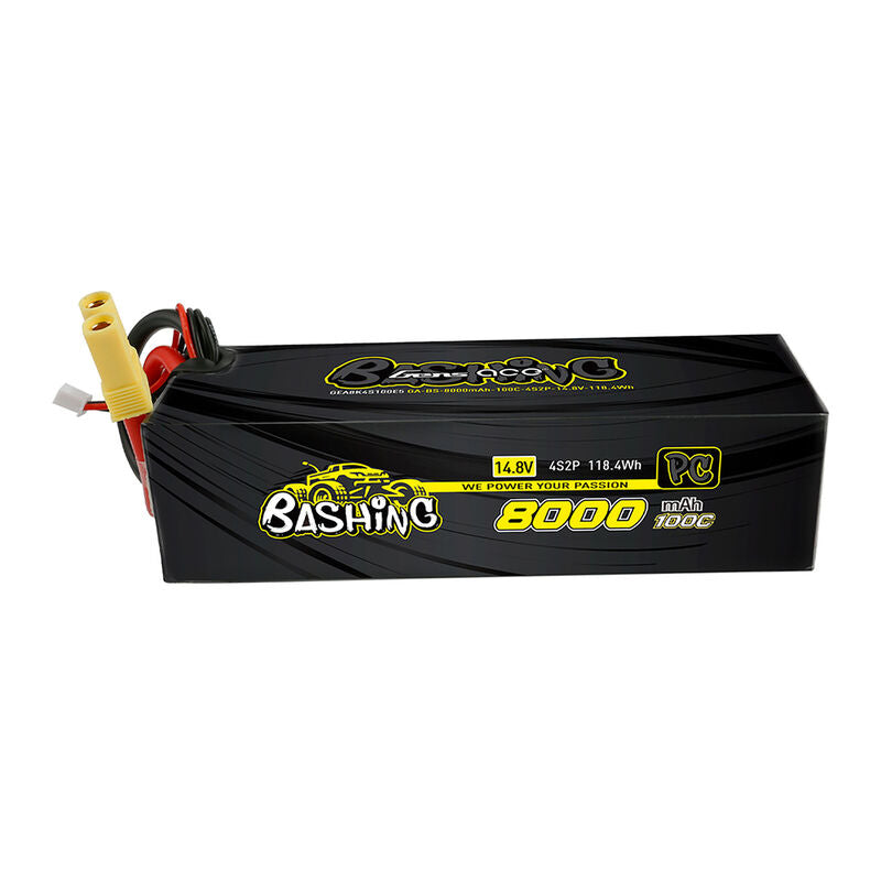 Gens Ace Bashing Pro 4s LiPo Battery 100C (14.8V/8000mAh) w/EC5 Connector
