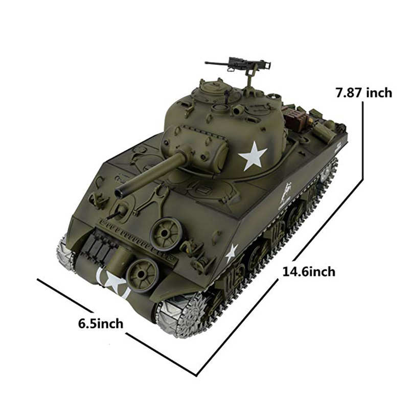1:16 USA M4A3 "Sherman" RC tank