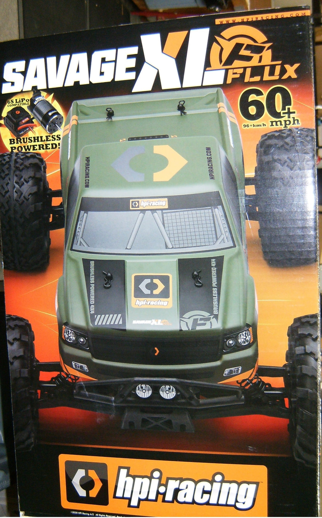 SAVAGE XL Flux GTXL-1 Monster Truck RTR, 1/8 Scale, 4WD, Brushless ESC, w/ 2.4GHz Radio System