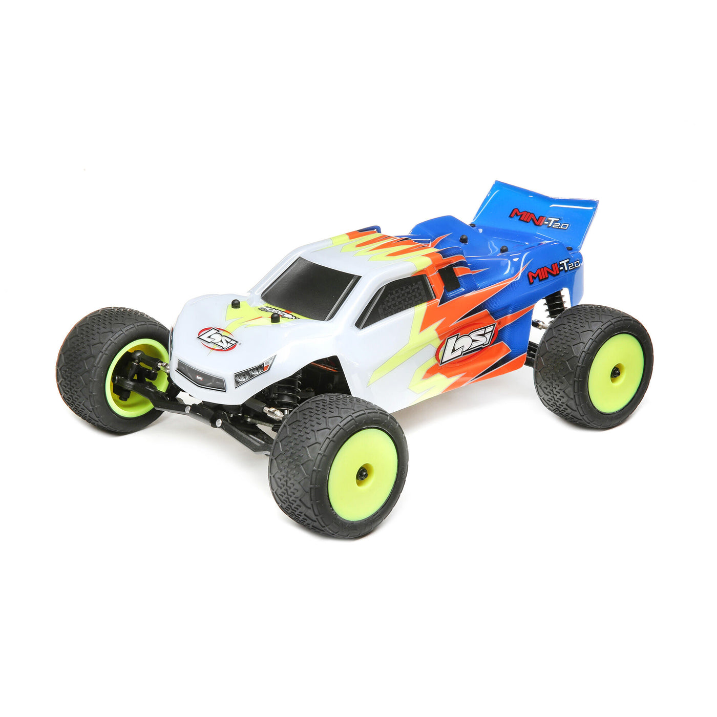 LOS 01015T Losi 1/18 Mini-T 2.0 2WD Stadium Truck Brushed RTR