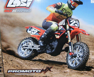 1/4 Promoto-MX Motorcycle RTR, Club MX Losi LOS06000T1 LOS06000T2