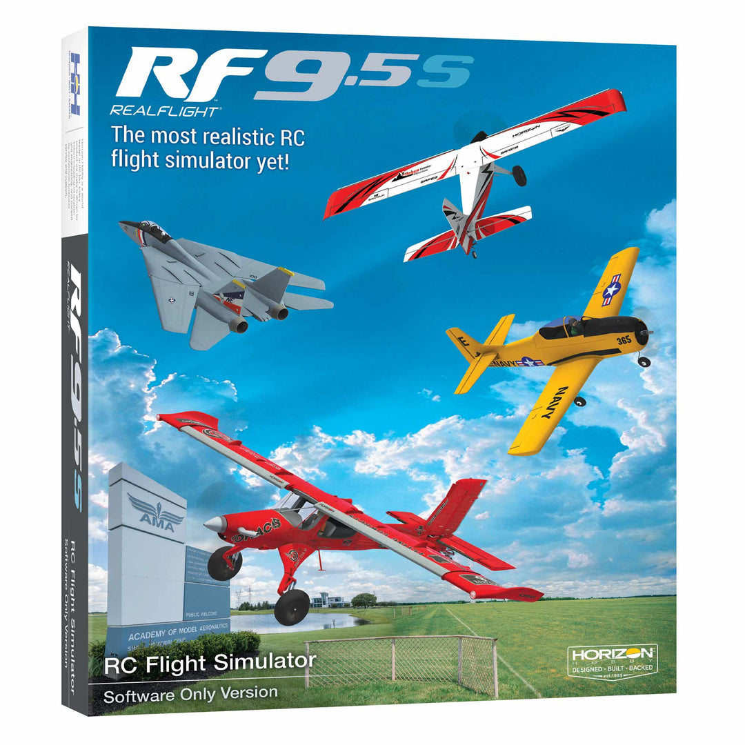 RealFlight 9.5S Flight Sim Software Only RFL1201S